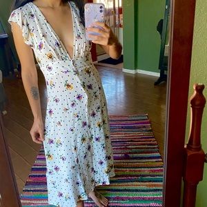 Spring Maxi floral dress